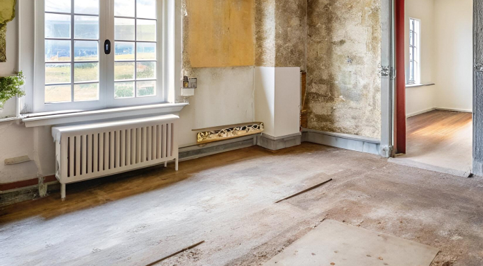 Living Room Renovation Conway